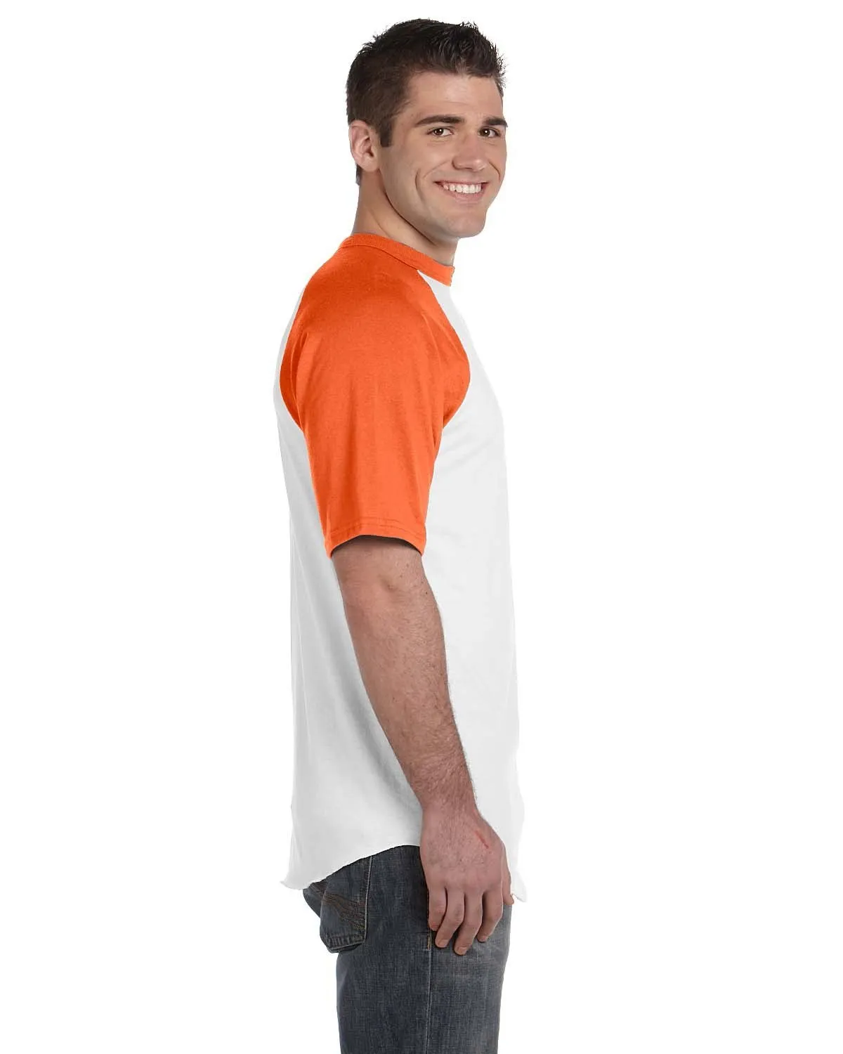 423-Augusta Sportswear-WHITE/ ORANGE