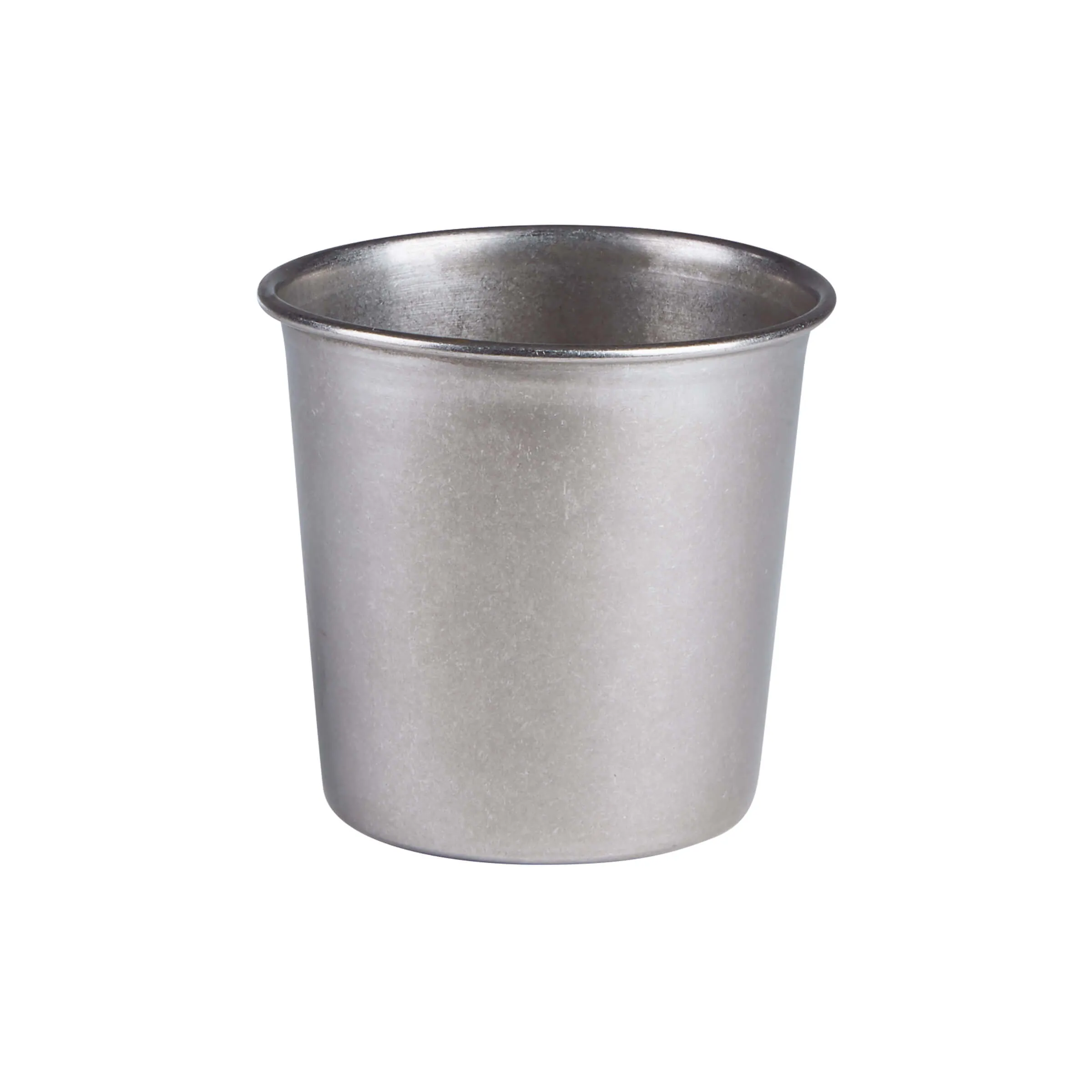 Antique Steel Chip Cup 85mm x 85mm - Pack 1