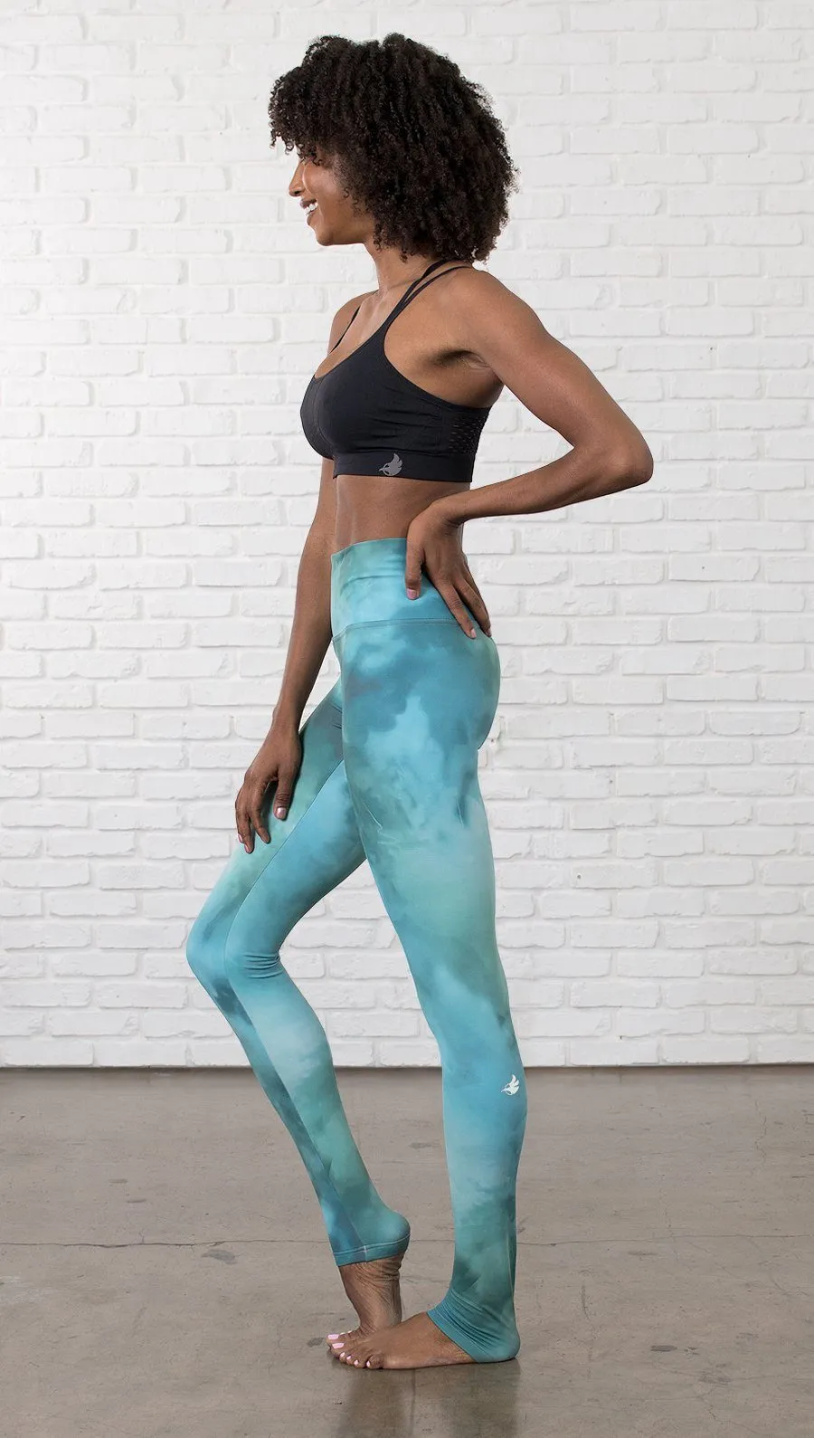 Aquamarine - Athleisure Leggings - CUSTOM ORDER