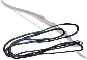 Dacron Bow String Replacement for Archery Recurve Traditional & Longbow Bows Bowstring - Sizes 12, 14, 16 Strands - Length Sizes 44-70 Inches