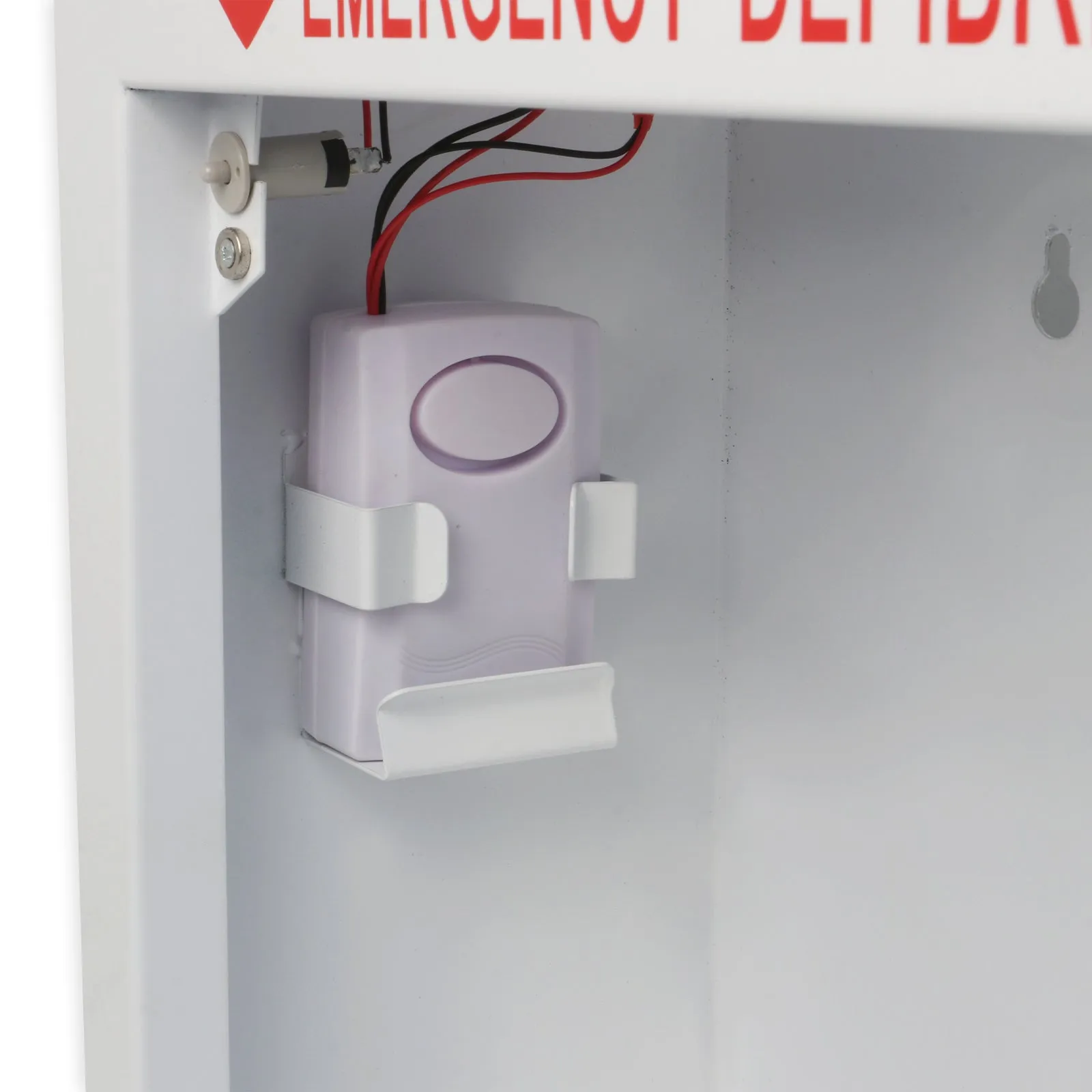 Ever Ready First Aid Indoor/Outdoor AED Wall Cabinet with Alarm