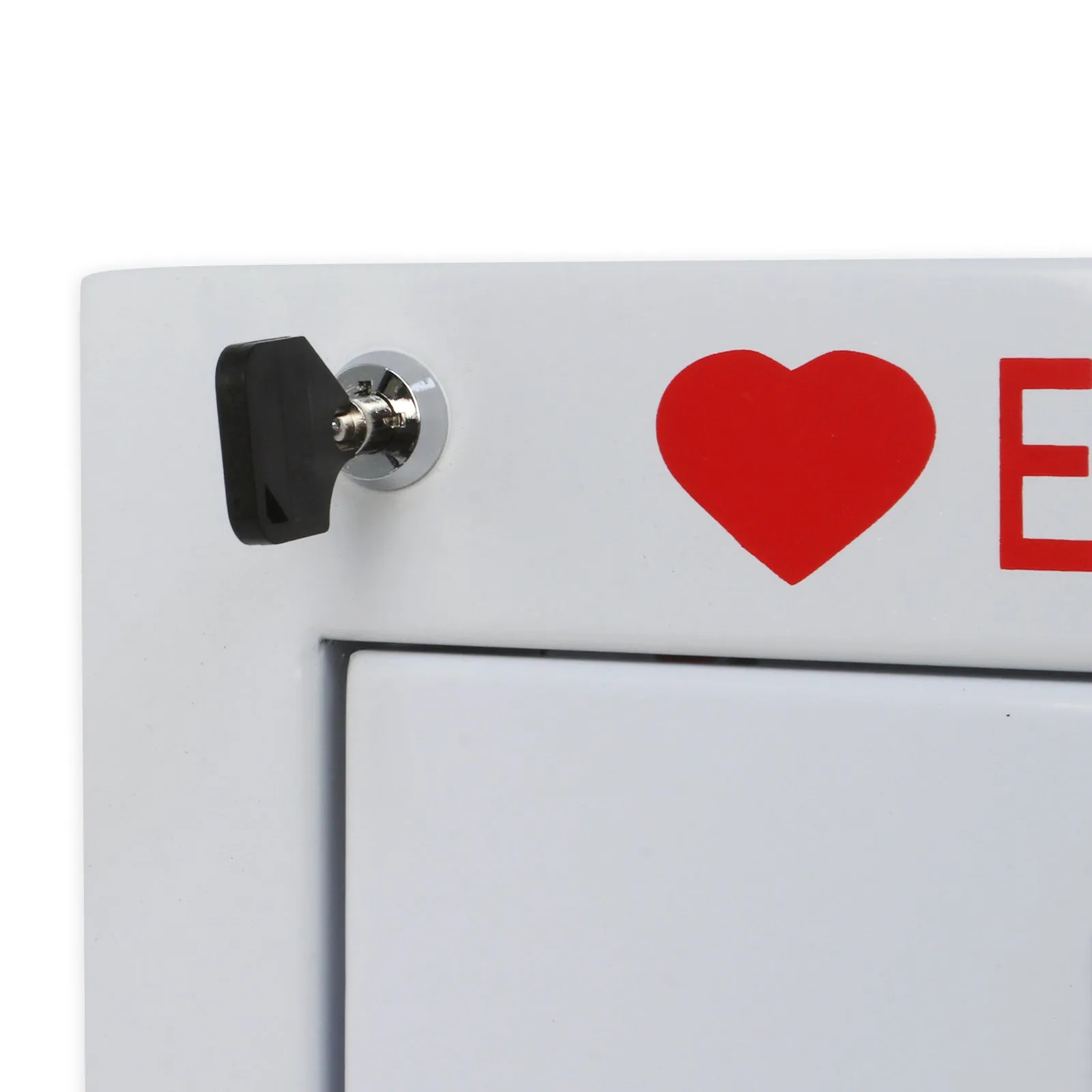 Ever Ready First Aid Indoor/Outdoor AED Wall Cabinet with Alarm