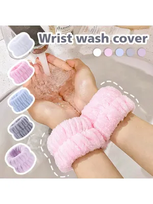 Face Washing Wristband Artifact Absorbs Water To The Cuffs, Sports Sweat Wiping Bracelets, Sweat Absorbing Sleeves, Washing, Moisture-Proof Sleeves, Waterproof