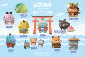 Foodie Dinosaur - Adventure travel Blind Box Series by Dogdogbengpeng