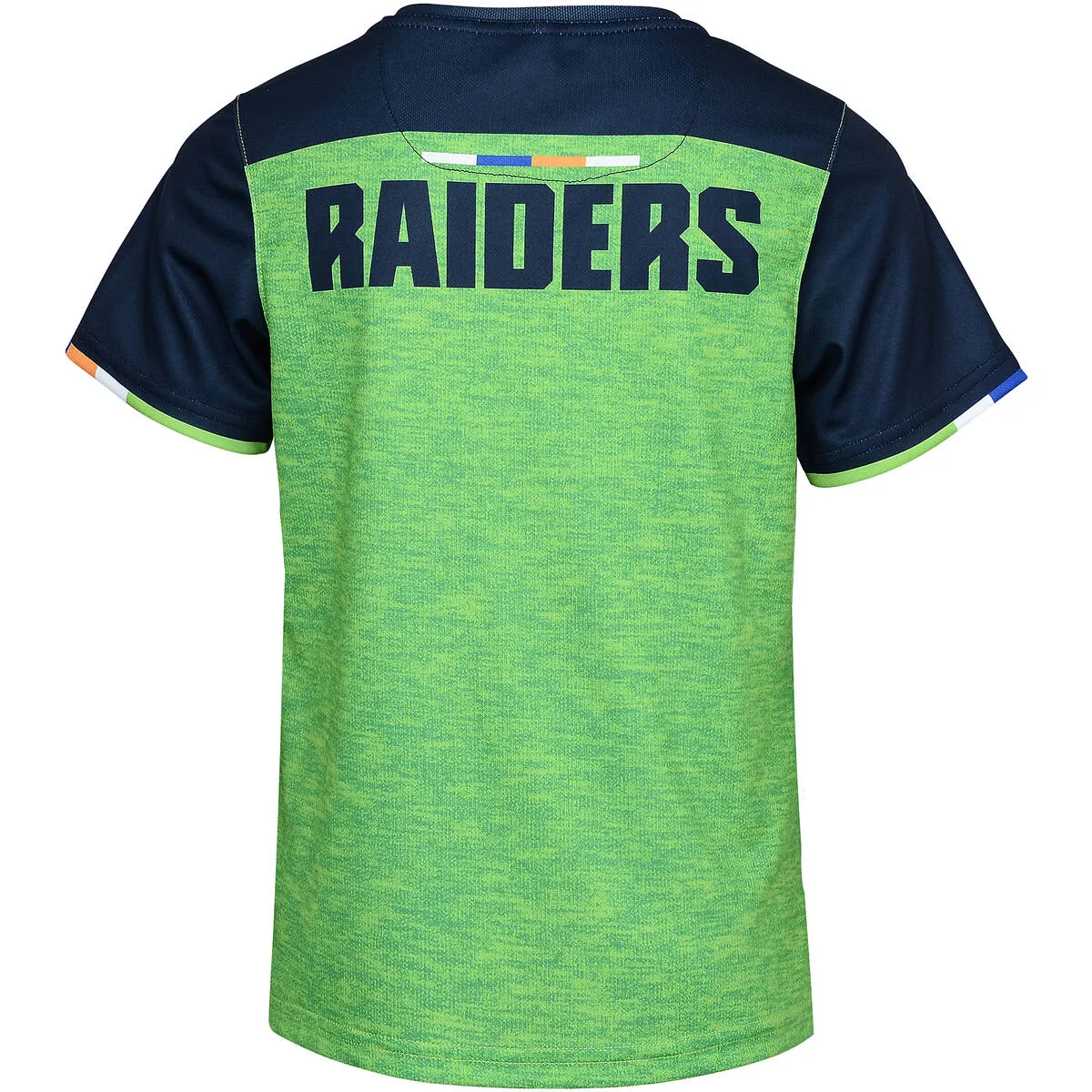 ISC Canberra Raiders 2023 Kids Training Tee - Green/Navy