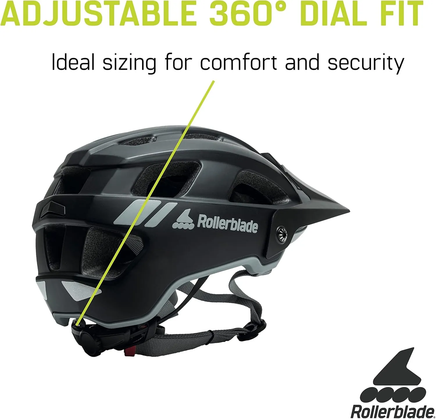 Rollerblade X-Helmet, Unisex, Black
