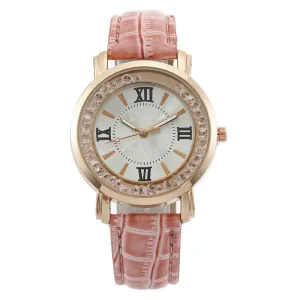 Women's Mobile Diamond Watch Casual Fashion Women's Watch Belt Quartz Watch